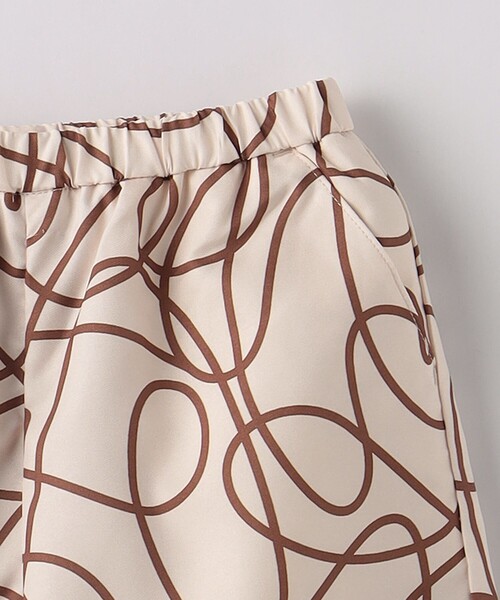 green label relaxing（グリーンレーベルリラクシング）の「TJ アート プリントパンツ 100cm-130cm（その他パンツ・キッズ・ライトブルー/ナチュラル・130cm/110cm/120cm/100cm）」の4枚目の写真