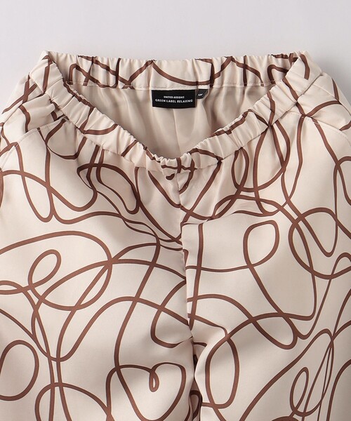 green label relaxing（グリーンレーベルリラクシング）の「TJ アート プリントパンツ 100cm-130cm（その他パンツ・キッズ・ライトブルー/ナチュラル・130cm/110cm/120cm/100cm）」の5枚目の写真