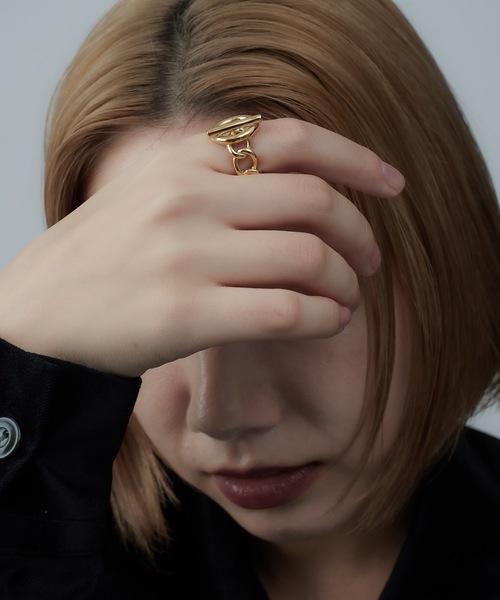 AKEL(アケル)の「【AKEL】アケル/ OTチェーンリング/ 金属アレルギー対応(サージカルステンレス)(リング・メンズ・シルバー/ゴールド・#13/#17/#15/#20/#19/#14/#12)」の14枚目の写真