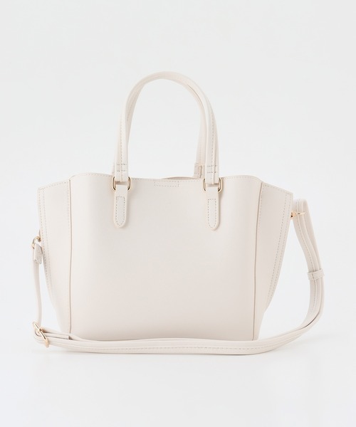 Honeys(ハニーズ)の「軽量ハンドバッグ(ハンドバッグ・レディース・グレー/アイボリー/ブラック/ブルーグレー/ライトベージュ/ボルドー・FREE)」の8枚目の写真