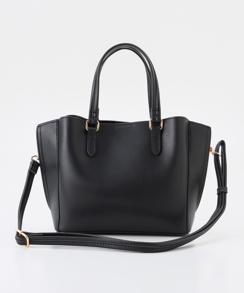 Honeys(ハニーズ)の「軽量ハンドバッグ(ハンドバッグ・レディース・グレー/アイボリー/ブラック/ブルーグレー/ライトベージュ/ボルドー・FREE)」の11枚目の写真