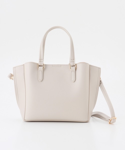 Honeys(ハニーズ)の「軽量ハンドバッグ(ハンドバッグ・レディース・グレー/アイボリー/ブラック/ブルーグレー/ライトベージュ/ボルドー・FREE)」の16枚目の写真