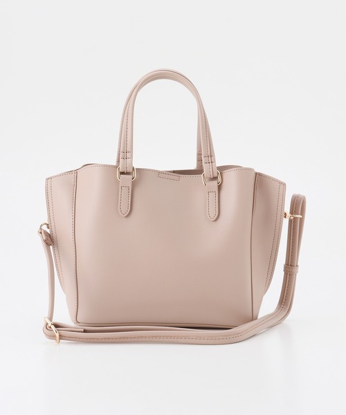 Honeys(ハニーズ)の「軽量ハンドバッグ(ハンドバッグ・レディース・グレー/アイボリー/ブラック/ブルーグレー/ライトベージュ/ボルドー・FREE)」の20枚目の写真