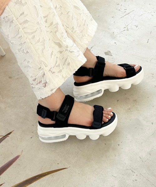 セール】ボリュームソールダブルベルトサンダル/OT3216（サンダル