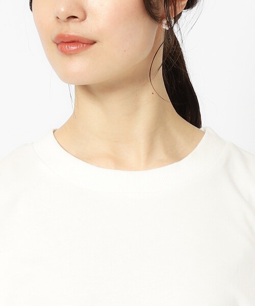 Cutie Blonde（キューティーブロンド）の「◆【洗える】タックノースリーブTシャツ（Tシャツ/カットソー・レディース・ホワイト系/ブラック/ブルー/オレンジ・00）」の22枚目の写真