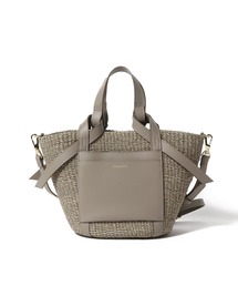 ESTNATION | VIOLAdORO / レザーポケットかごバッグ(かごバッグ)