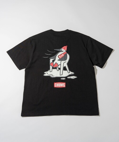 CHUMS（チャムス）の「CHUMS×SAUVENIR/チャムス×サウベニア 別注 TOTONOI Tee/整う/サウナ/バックプリント（Tシャツ/カットソー・メンズ・ブラック/その他9/ホワイト/ベージュ・SMALL/MEDIUM/LARGE）」の13枚目の写真