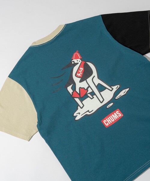 CHUMS（チャムス）の「CHUMS×SAUVENIR/チャムス×サウベニア 別注 TOTONOI Tee/整う/サウナ/バックプリント（Tシャツ/カットソー・メンズ・ブラック/その他9/ホワイト/ベージュ・SMALL/MEDIUM/LARGE）」の16枚目の写真