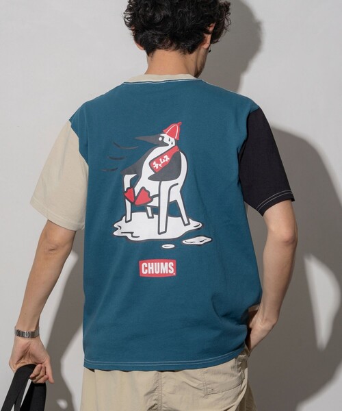 CHUMS（チャムス）の「CHUMS×SAUVENIR/チャムス×サウベニア 別注 TOTONOI Tee/整う/サウナ/バックプリント（Tシャツ/カットソー・メンズ・ブラック/その他9/ホワイト/ベージュ・SMALL/MEDIUM/LARGE）」の22枚目の写真
