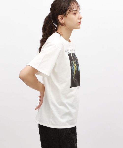 LAKOLE(ラコレ)の「アソート箔プリントTEE / 125540(Tシャツ/カットソー・レディース・オフホワイト/チャコール/ホワイト/ベージュ系その他5/グレー系その他7・SMALL/MEDIUM)」の22枚目の写真