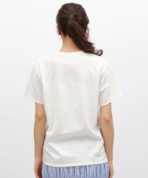 LAKOLE(ラコレ)の「アソート箔プリントTEE / 125540(Tシャツ/カットソー・レディース・オフホワイト/チャコール/ホワイト/ベージュ系その他5/グレー系その他7・SMALL/MEDIUM)」の17枚目の写真