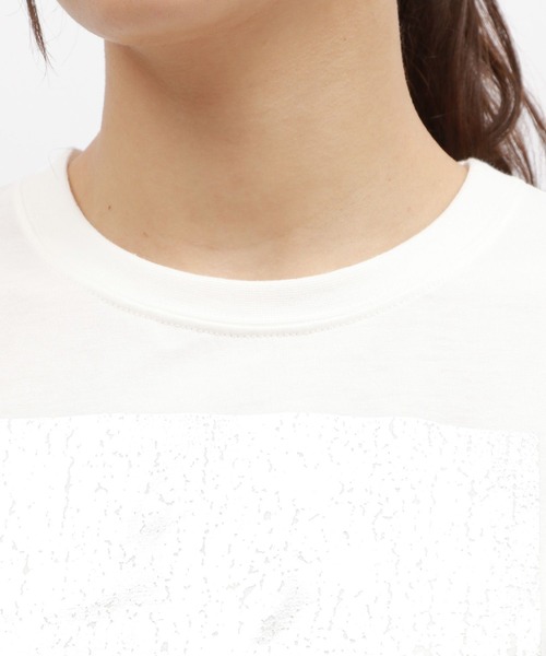 LAKOLE(ラコレ)の「アソート箔プリントTEE / 125540(Tシャツ/カットソー・レディース・オフホワイト/チャコール/ホワイト/ベージュ系その他5/グレー系その他7・SMALL/MEDIUM)」の16枚目の写真