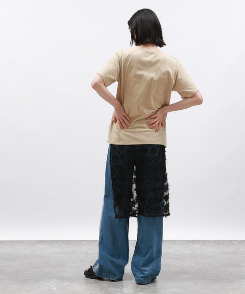 セール】アソート箔プリントTEE / 125540（Tシャツ/カットソー