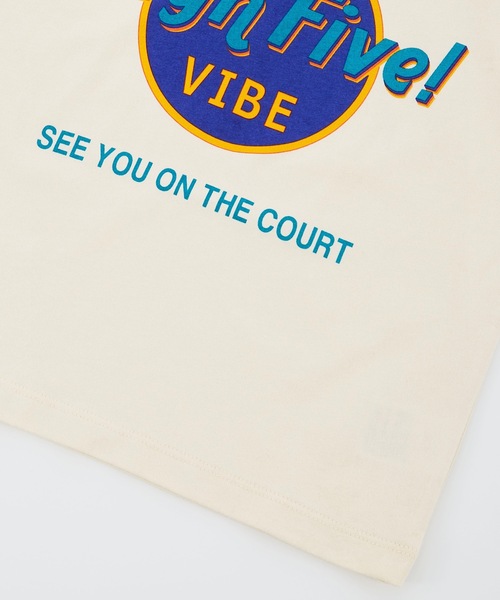 Ocean&Ground(オーシャン&グラウンド)の「プリントリンガーキャップスリーブカットソー(80~140cm)(Tシャツ/カットソー・キッズ・キナリ/ホワイト/ライトブルー・80/90/95/100/110/120/130/140)」の13枚目の写真