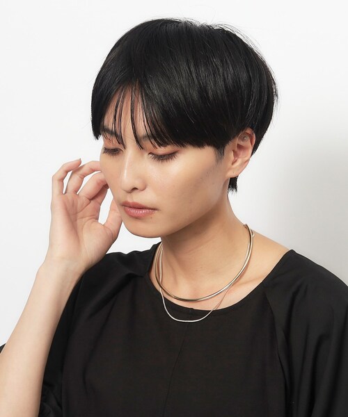 OPAQUE.CLIP(オペークドットクリップ)の「◆2連ネックカフ(ネックレス・レディース・ゴールド/シルバー・00)」の8枚目の写真