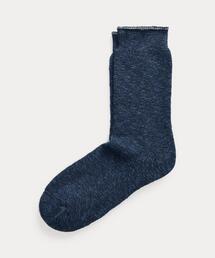 RRL（ダブル アール エル）の「ヘザード ストレッチ コットンブレンド ソックス（ソックス/靴下）」