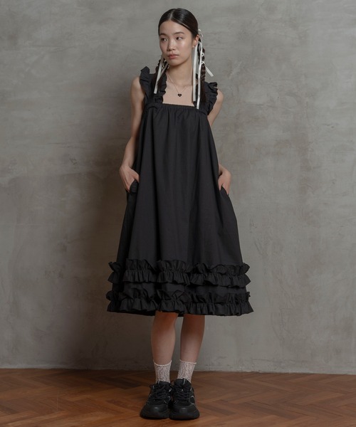 poiregnee（ポワニェ）の「［select］クルー丈レースソックス（ソックス/靴下・レディース・ブラック/ベージュ/ホワイト・FREE）」の5枚目の写真