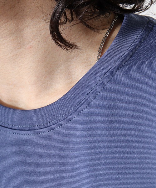 ATELANE(アテレーン)の「ポンチアソートハンドステッチ刺繍Tシャツ(Tシャツ/カットソー・メンズ・ホワイト/ブラック系/ホワイト系/ブラック/グレー/ブルー・L/M)」の18枚目の写真
