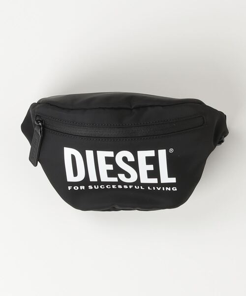 DIESEL KIDS（ディーゼルキッズ）の「DIESEL（ディーゼル）Kids & Junior ブランドロゴボディバッグ（ボディバッグ/ウエストポーチ・キッズ・ブラック/レッド・ONE SIZE）」の9枚目の写真