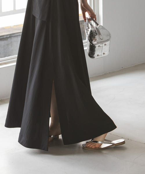 Noble（ノーブル）の「カーゴディテール2WAYワンピース（ワンピース・レディース・ブラック/ブルー系その他・FREE）」の4枚目の写真