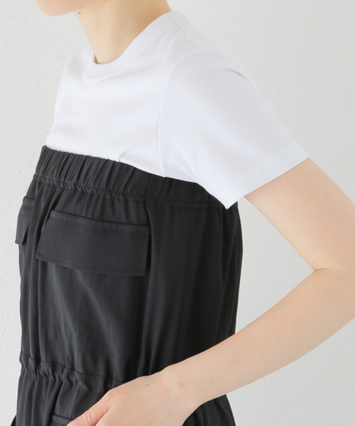 Noble（ノーブル）の「カーゴディテール2WAYワンピース（ワンピース・レディース・ブラック/ブルー系その他・FREE）」の16枚目の写真