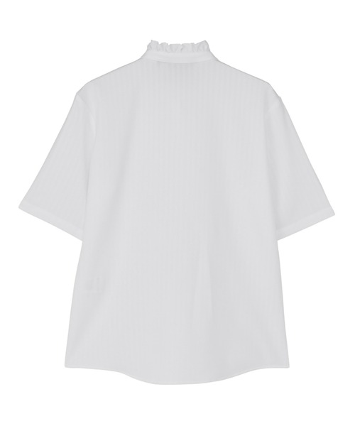 TOKYO SHIRTS（トウキョウシャツ）の「5分袖ビジネスワイシャツ（シャツ/ブラウス・レディース・ホワイト・M/LL/S/L）」の2枚目の写真