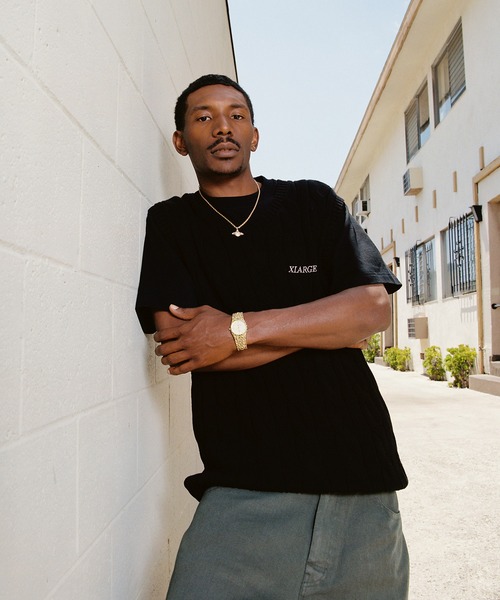 XLARGE（エクストララージ）の「CABLE KNIT VEST（ニット/セーター・メンズ・グリーン/ブラック/オレンジ・XL/L/M）」の16枚目の写真