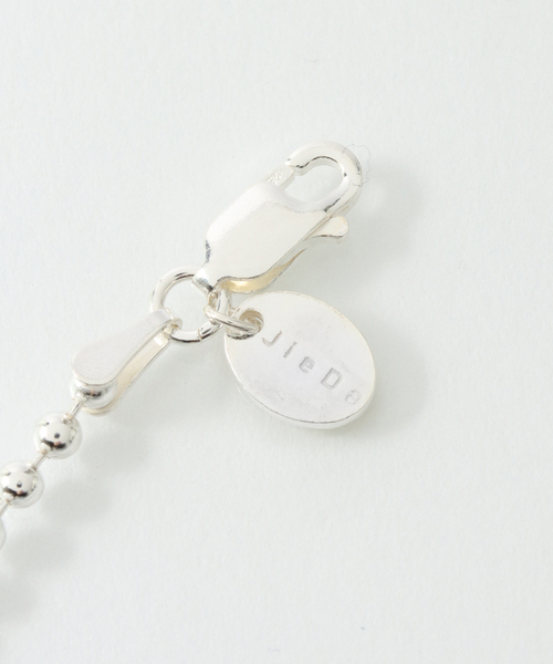 Jieda（ジエダ）の「JieDa 925 SILVER BALL NECKLACE　JIE-24W-GD05（ネックレス・メンズ・シルバー・FREE）」の7枚目の写真