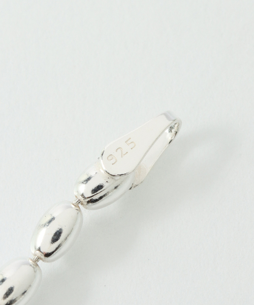 Jieda（ジエダ）の「JieDa 925 SILVER BALL NECKLACE　JIE-24W-GD05（ネックレス・メンズ・シルバー・FREE）」の8枚目の写真