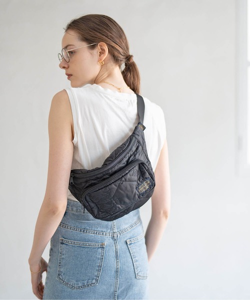 HAYNI(ヘイニ)の「Zize fit ジゼフィット【PENDLETON(ペンドルトン)別注】(ボディバッグ/ウエストポーチ・レディース・ブラック・FREE)」の4枚目の写真