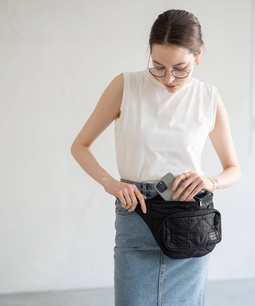 HAYNI(ヘイニ)の「Zize fit ジゼフィット【PENDLETON(ペンドルトン)別注】(ボディバッグ/ウエストポーチ・レディース・ブラック・FREE)」の3枚目の写真
