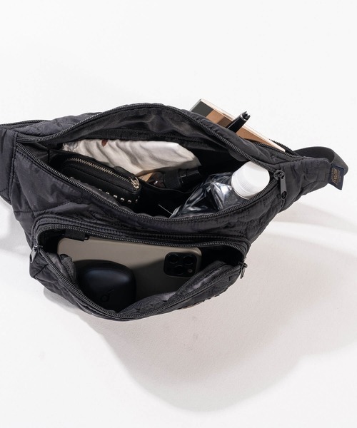 HAYNI(ヘイニ)の「Zize fit ジゼフィット【PENDLETON(ペンドルトン)別注】(ボディバッグ/ウエストポーチ・レディース・ブラック・FREE)」の11枚目の写真