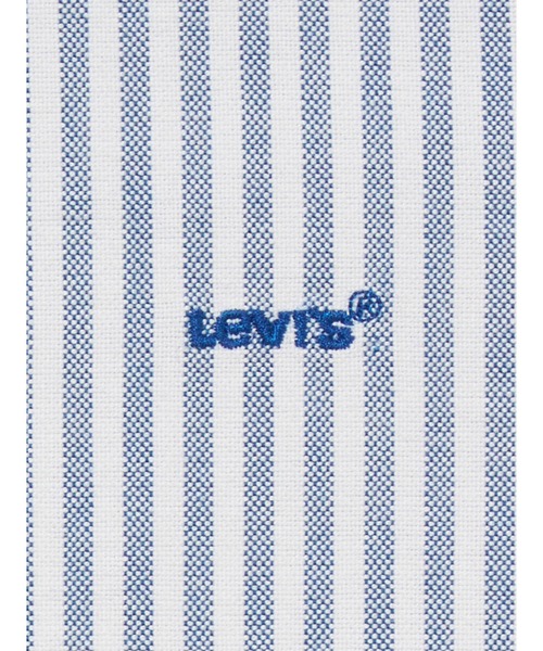 Levi's(リーバイス)の「Levi's/リーバイス AUTHENTIC ボタンダウンシャツ ブルー WAYLON STRIPE(シャツ/ブラウス・メンズ・ブルー・XL/L/M/S)」の4枚目の写真