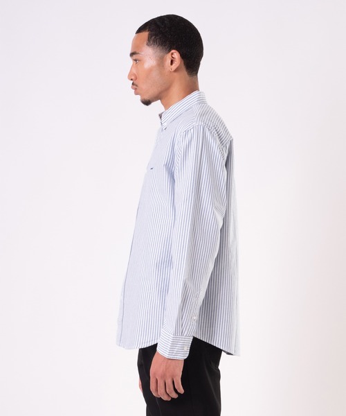 Levi's(リーバイス)の「Levi's/リーバイス AUTHENTIC ボタンダウンシャツ ブルー WAYLON STRIPE(シャツ/ブラウス・メンズ・ブルー・XL/L/M/S)」の9枚目の写真