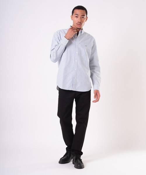 Levi's(リーバイス)の「Levi's/リーバイス AUTHENTIC ボタンダウンシャツ ブルー WAYLON STRIPE(シャツ/ブラウス・メンズ・ブルー・XL/L/M/S)」の12枚目の写真