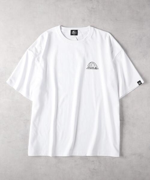 CAMP7(キャンプセブン)の「CAMP7(キャンプ7)バックプリントTシャツ(Tシャツ/カットソー・メンズ・ホワイト/ブラック・M/L/XL)」の8枚目の写真