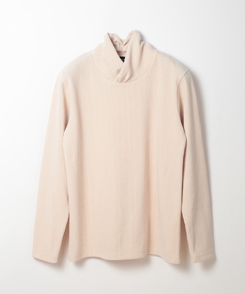 MEN'S BIGI（メンズビギ）の「シェニールジャカードプルオーバー（パーカー・メンズ・ブルー/カーキ/ブラック/ホワイト・01/02/03）」の2枚目の写真