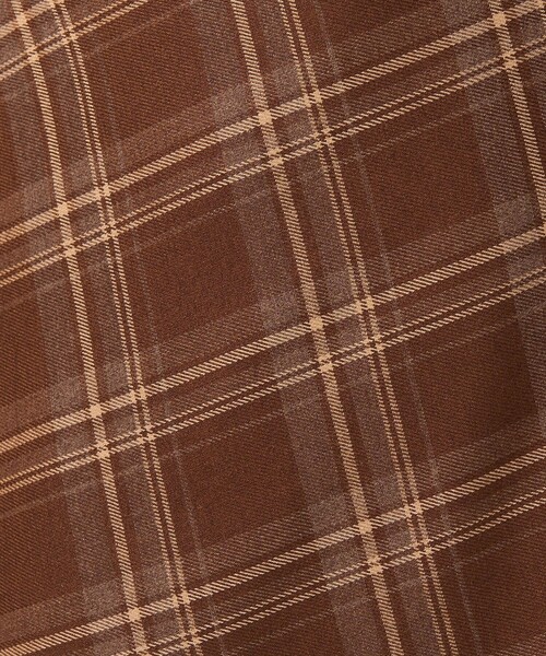 FREAK'S STORE（フリークスストア）の「チェック ラップスカート/巻きスカート（スカート・レディース・ブラウン/ワイン・ﾌﾘ-）」の18枚目の写真