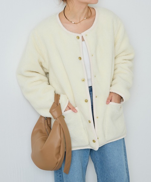 TAION(タイオン)の「TAION別注コラボ/リバーシブルダウンコート(その他アウター・レディース・ブラック/オフホワイト・FREE)」の10枚目の写真