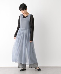 2WAYラメレイヤードワンピース　137967