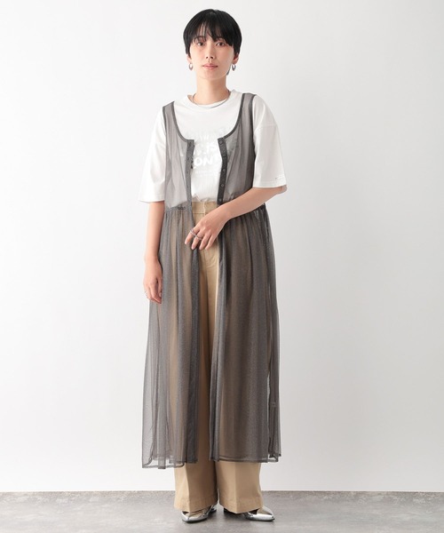 LEPSIM(レプシィム)の「2WAYラメレイヤードワンピース 137967(ワンピース・レディース・ブラック/チャコールグレー/ライトブルー・FREE)」の17枚目の写真