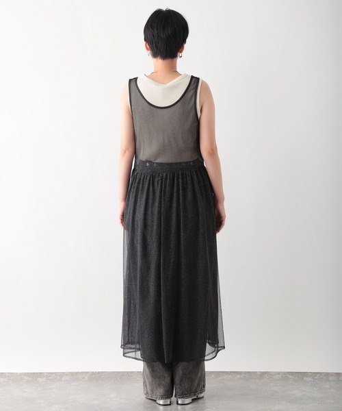 LEPSIM(レプシィム)の「2WAYラメレイヤードワンピース 137967(ワンピース・レディース・ブラック/チャコールグレー/ライトブルー・FREE)」の21枚目の写真