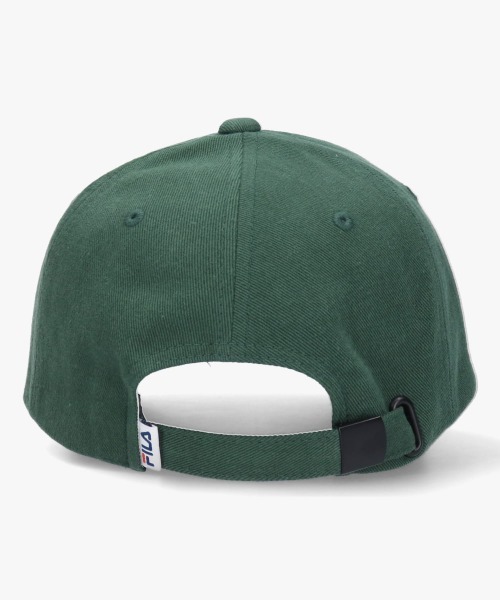 FILA(フィラ)の「FILA 10S TWILL BUCKRAM CAP / フィラ(キャップ・レディース・ブラック/グリーン/ベージュ・FREE)」の9枚目の写真