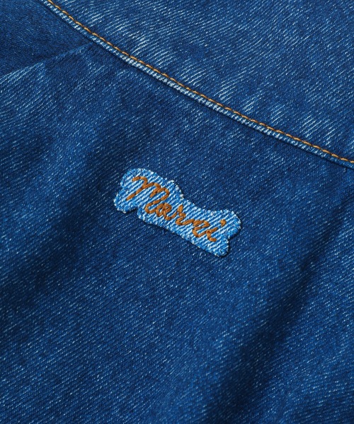 MARNI(マルニ)の「BLEACHED COATED / スタンドカラーデニムブルゾン(デニムジャケット・メンズ・ブルー・46(M))」の6枚目の写真