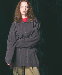 MAISON SPECIAL | 《UNISEX》Prime-Over Long Sleeve Knit Shirt/プライムオーバーロングスリーブニットシャツ 【MAISON SPECIAL/メゾンスペシャル】(シャツ/ブラウス)