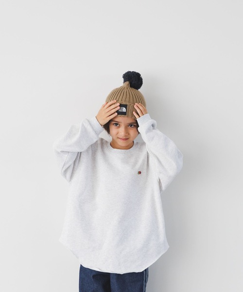 FRUIT OF THE LOOM（フルーツオブザルーム）の「【Fruit Of The Loom】スウェットプルオーバー(KIDS)（スウェット・キッズ・ブラック/パープル/アイボリー・120cm/110cm/140cm/130cm/150cm）」の6枚目の写真