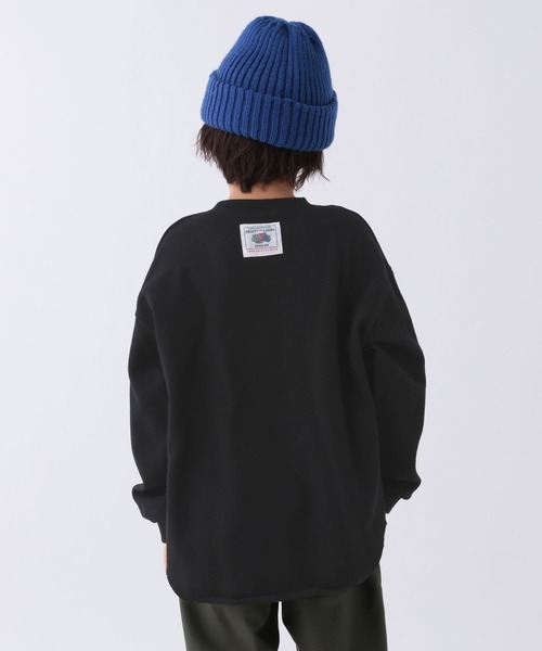 FRUIT OF THE LOOM（フルーツオブザルーム）の「【Fruit Of The Loom】スウェットプルオーバー(KIDS)（スウェット・キッズ・ブラック/パープル/アイボリー・120cm/110cm/140cm/130cm/150cm）」の12枚目の写真