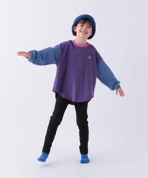 FRUIT OF THE LOOM（フルーツオブザルーム）の「【Fruit Of The Loom】スウェットプルオーバー(KIDS)（スウェット・キッズ・ブラック/パープル/アイボリー・120cm/110cm/140cm/130cm/150cm）」の13枚目の写真