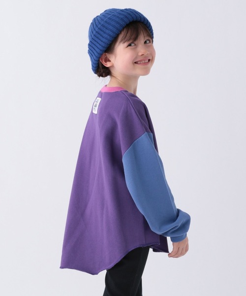 FRUIT OF THE LOOM（フルーツオブザルーム）の「【Fruit Of The Loom】スウェットプルオーバー(KIDS)（スウェット・キッズ・ブラック/パープル/アイボリー・120cm/110cm/140cm/130cm/150cm）」の16枚目の写真