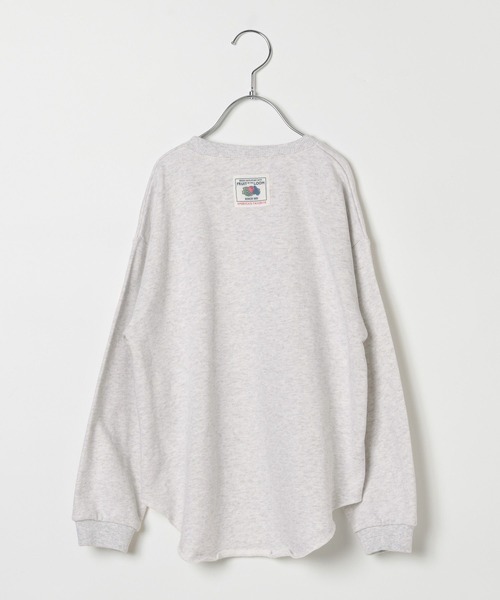 FRUIT OF THE LOOM（フルーツオブザルーム）の「【Fruit Of The Loom】スウェットプルオーバー(KIDS)（スウェット・キッズ・ブラック/パープル/アイボリー・120cm/110cm/140cm/130cm/150cm）」の18枚目の写真
